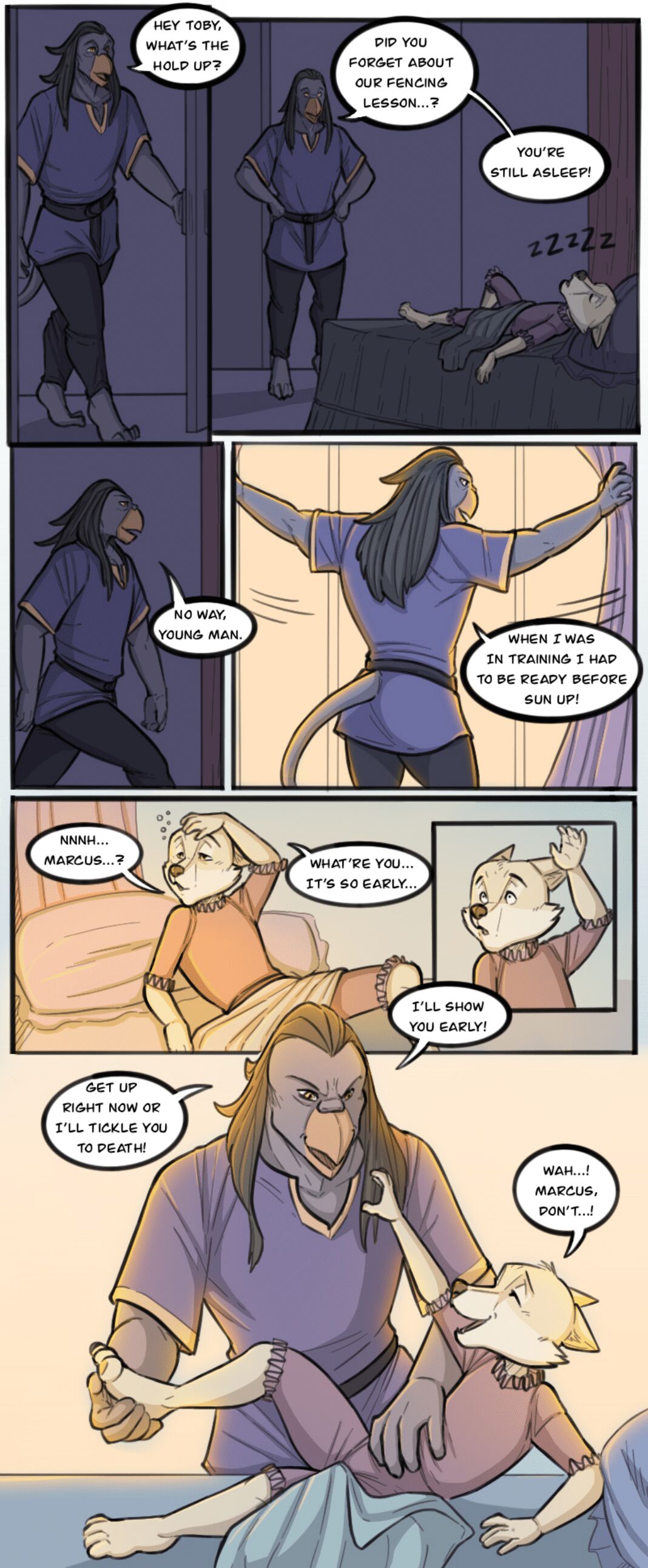 Fencing Lesson page 2 full
