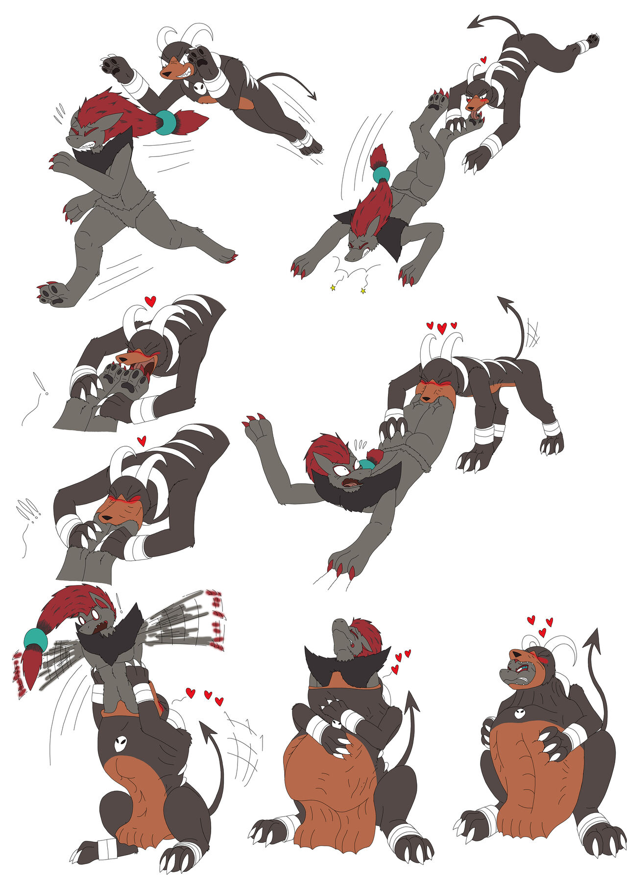 Commission Radarn - Houndoom Snack page 1 full