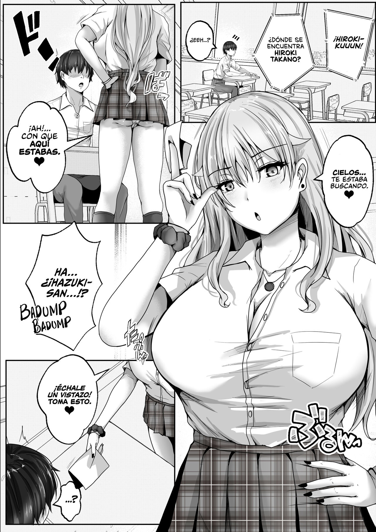 Kozukuri Jisshi Kamoku.Zetsurin no Boku o Yasashiku Fudeoroshi shite kureru Class no Ninki Gal | Clases de Procreación: Una Popular Gyaru de mi Misma Clase Toma mi Virginidad Amablemente. page 3 full