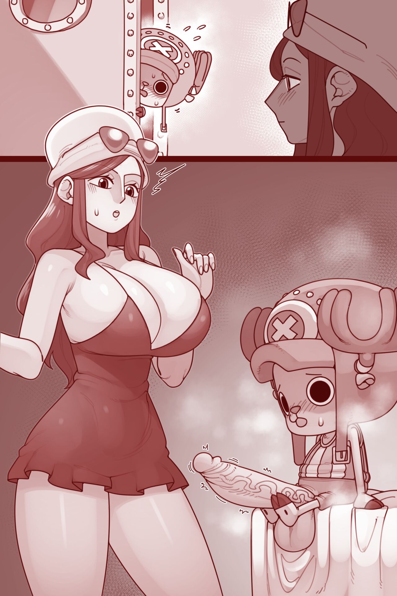 Robin x Chopper Zuri - Page 4 - Comic Porn XXX