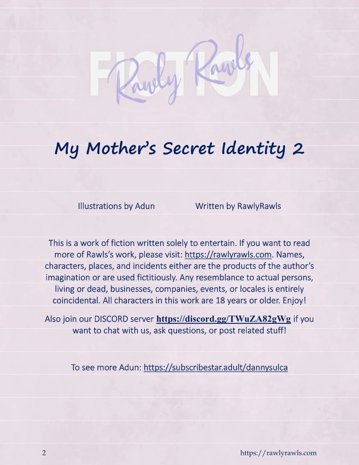 My Mother's Secret Identity  - 2 - english page 2 full