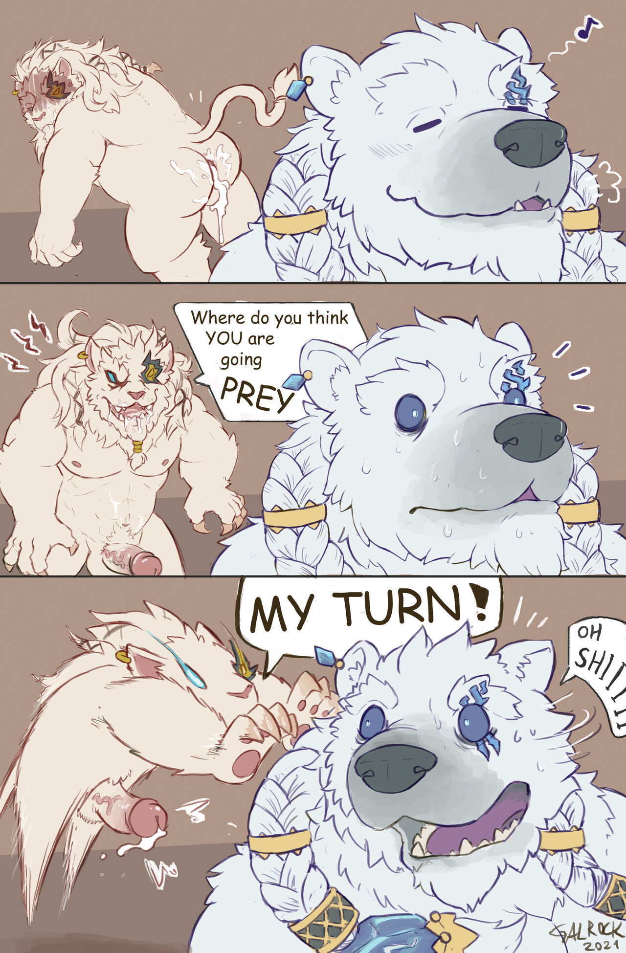 Volibear x Rengar Comic page 2 full