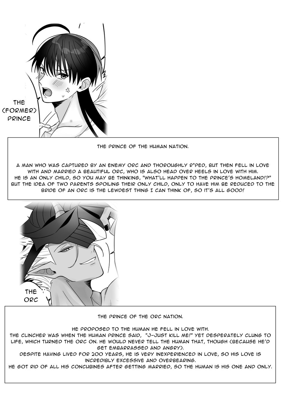 Orc no Naedoko ni Ochitakedo Aisa re sugite Chou Shiawasedesu! page 4 full