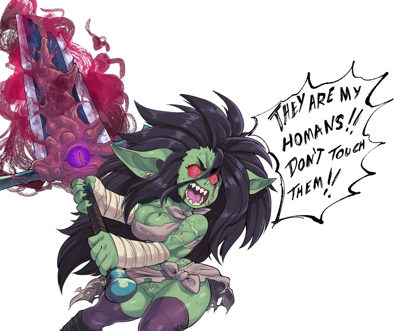 Narah the goblin adventurer : Hot springs encounter !! page 5 full