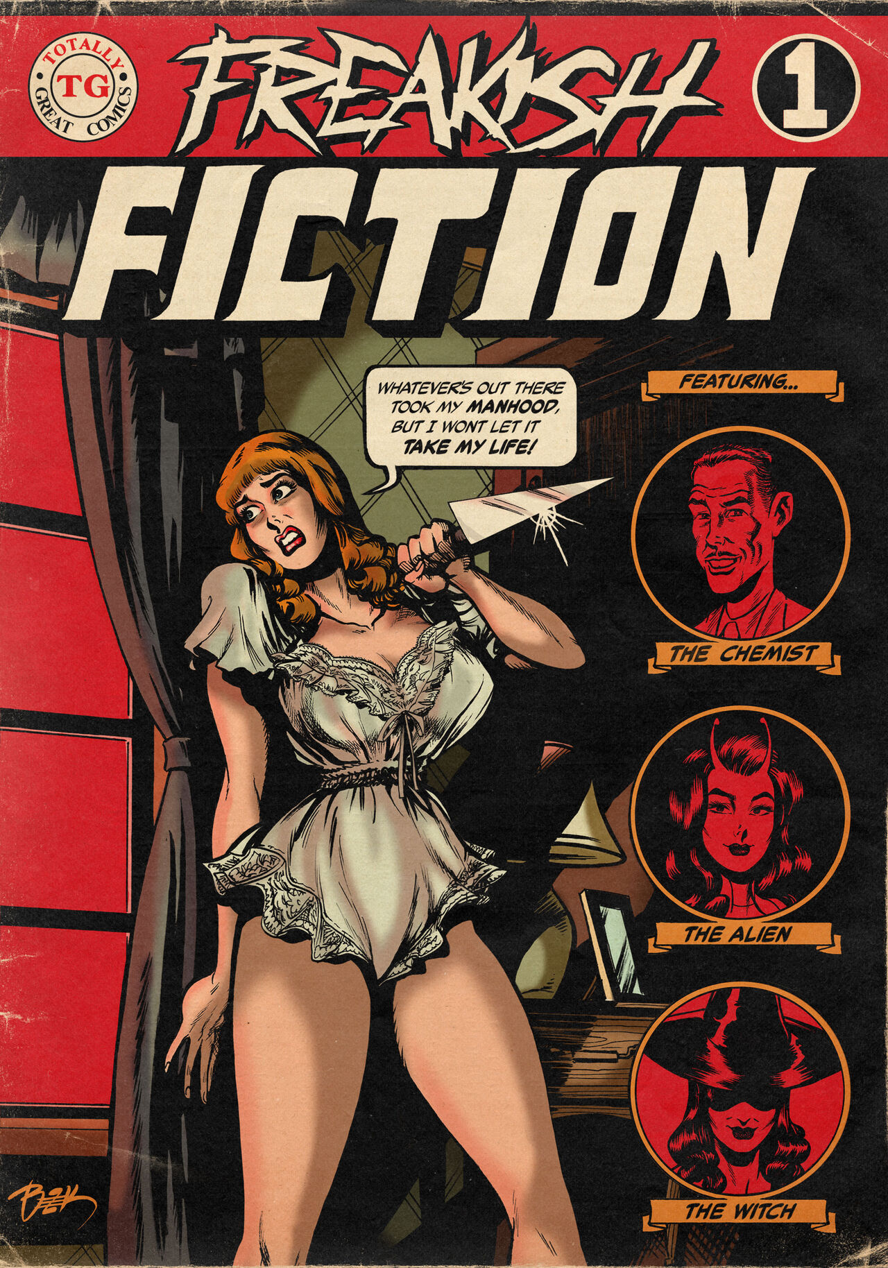 Freakish Fiction page 1 full