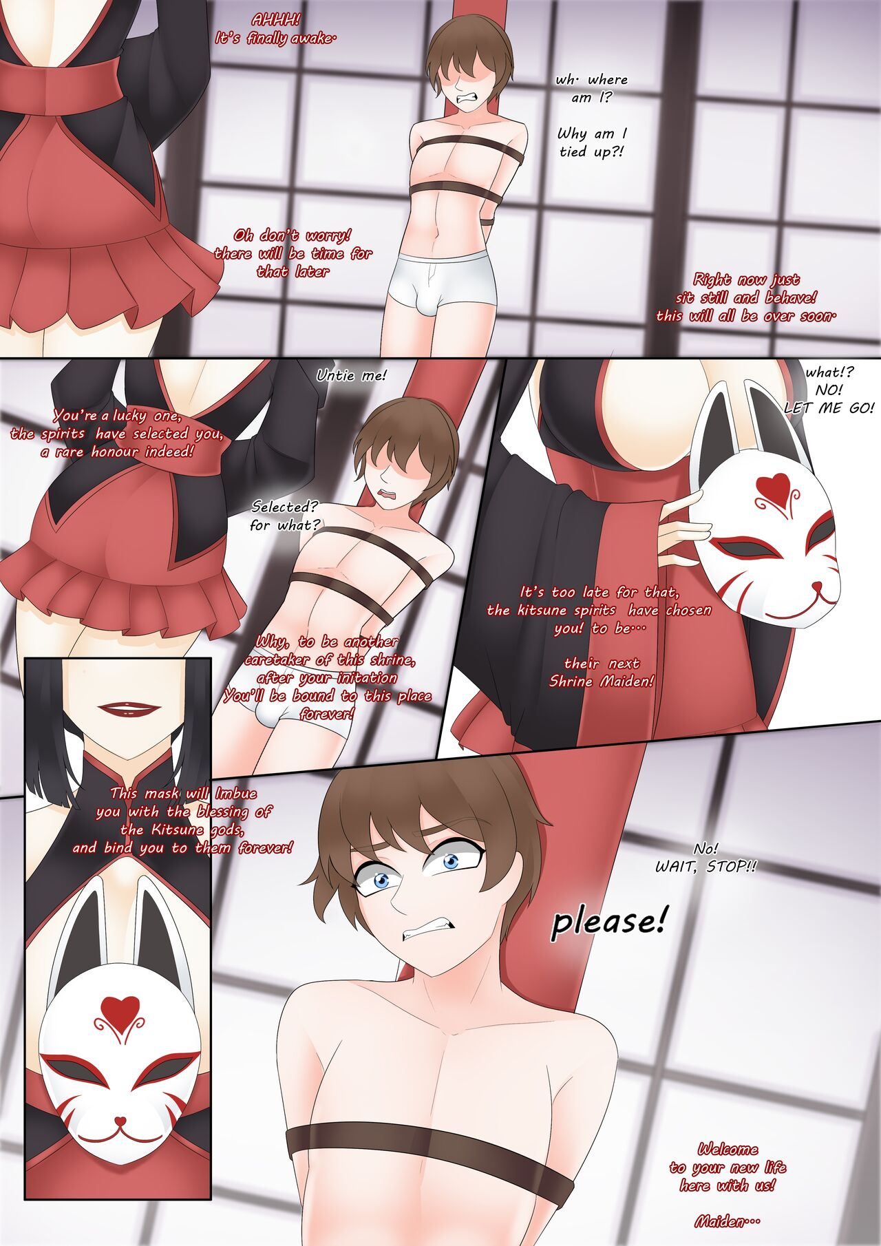 Kitsune Project page 1 full