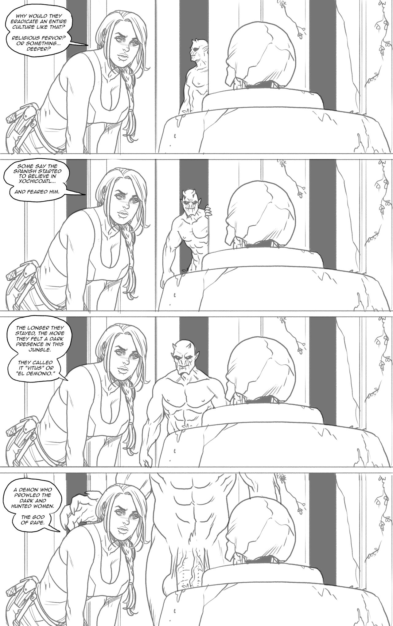 Game Over Girls: Lara Croft page 3 full