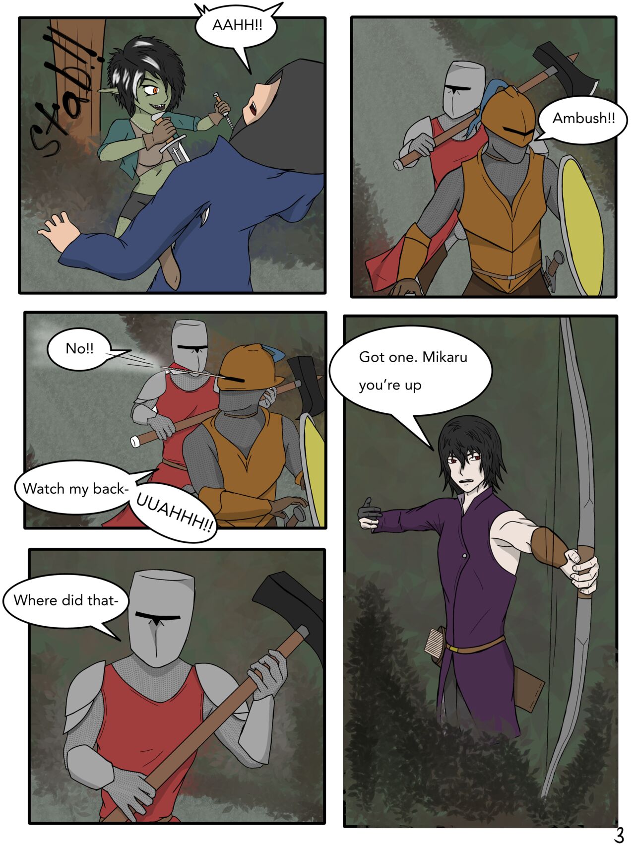 Three's Company- D&D One Shot page 4 full