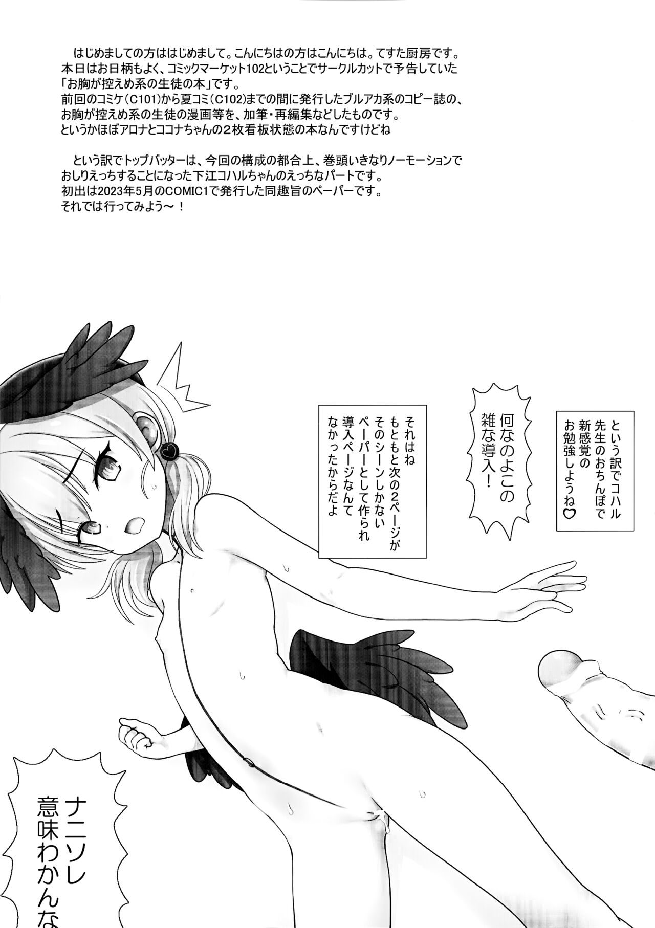 Nakadashi Punikko Time! C102 page 2 full