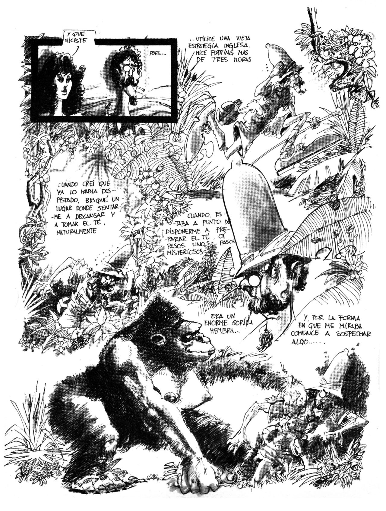 Colección El Cuervo N°8 - "Menage a trois" page 8 full