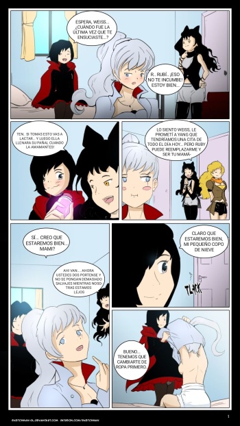 [Sketch Man] Commission: RWBY diaper fiction [Spanish] [El atlas] cover