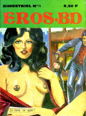 PFA - Eros.BD #14 Belle Star Le dernier des quatre - b Magnum Une fille a disparue cover