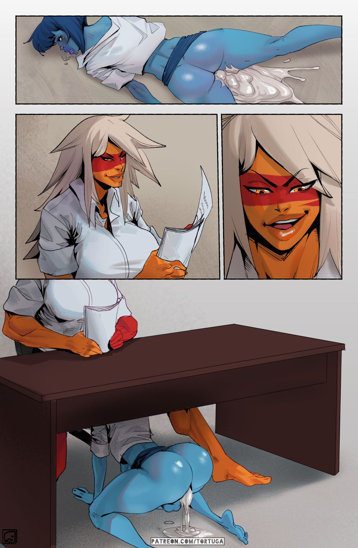Lapis' Job Interview page 7 full