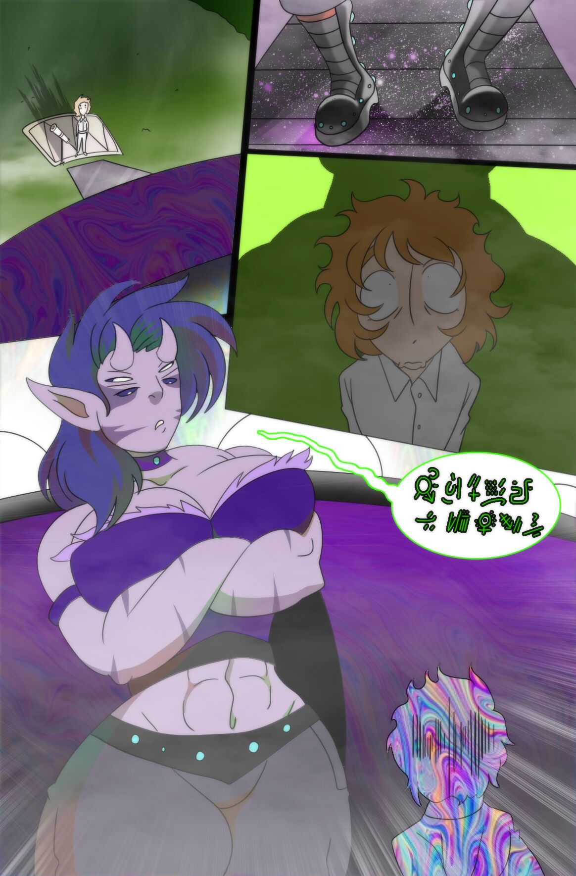 Amazing Amazons from Space TG page 3 full