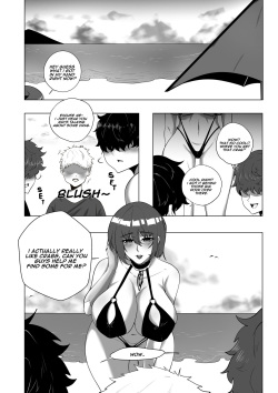 Taimanin Shiranui fun at the beach