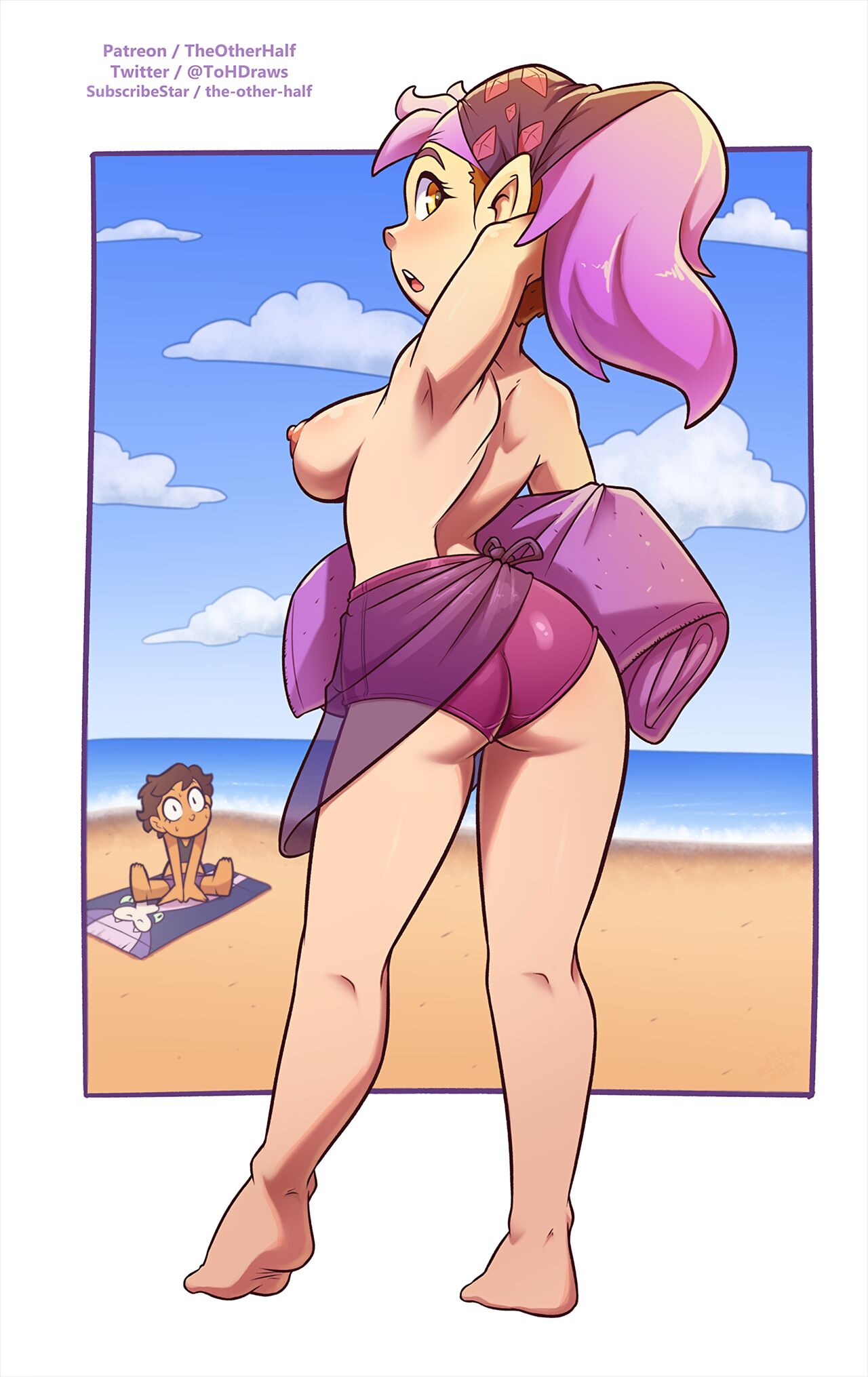 Surfer Luz & Beach Amity page 6 full