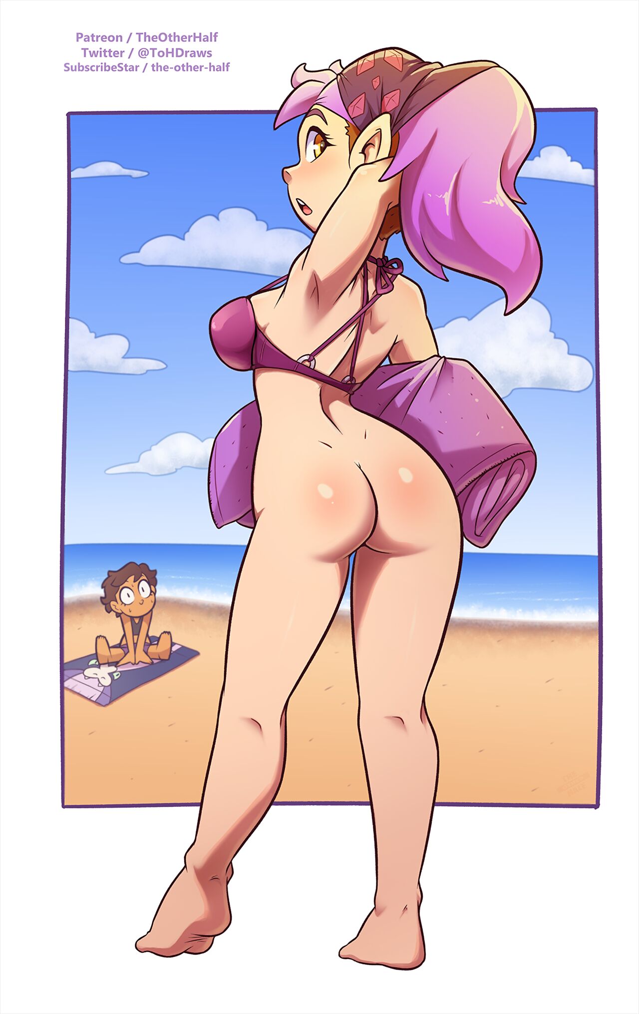 Surfer Luz & Beach Amity page 7 full