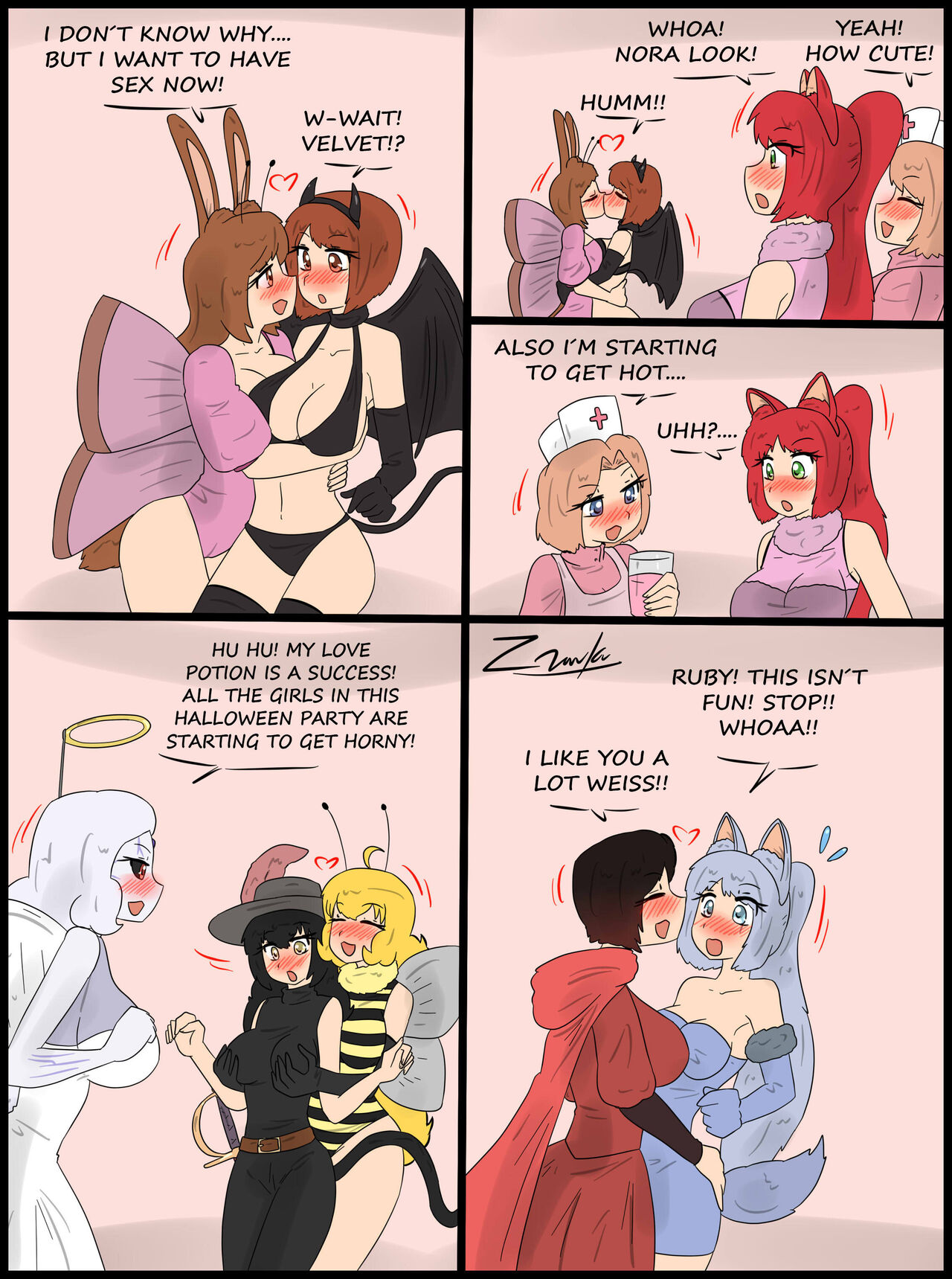 Halloween Party page 2 full