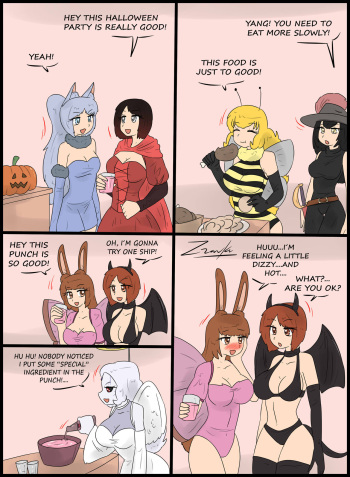 [Zronku] Halloween Party [english] cover