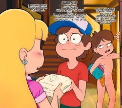 Gravity Falls Bathing