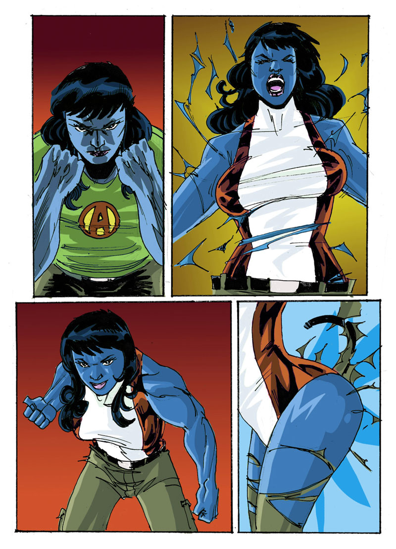 Blue Babe page 2 full