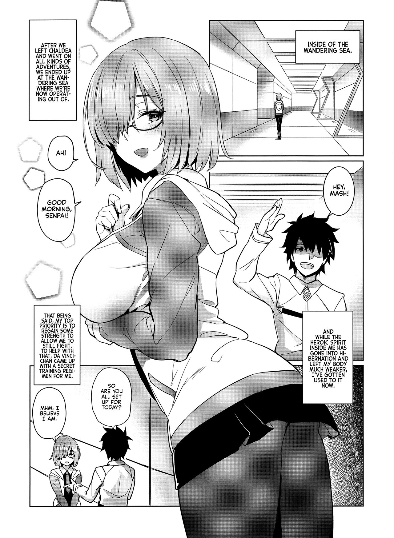 Mash no Himitsu Tokkun | Mash's Secret Training Regimen page 3 full