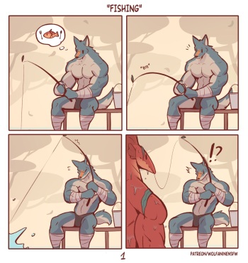 [Wolfanine] Fishing cover