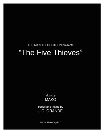 The Mako Collection -The Five Thieves- cover