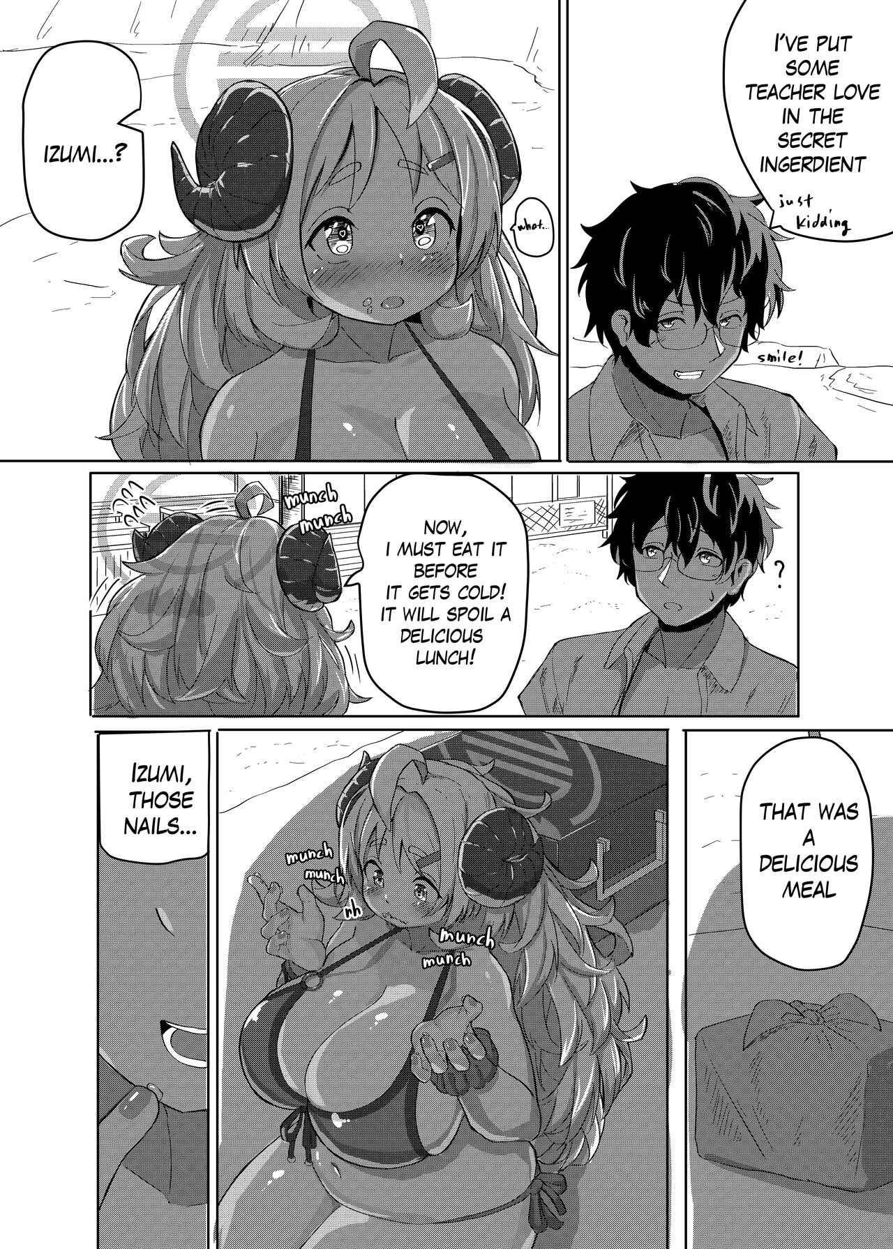 Sensei… watashi mougamandekinai yo…| Sir... I can't hold back anymore... page 7 full