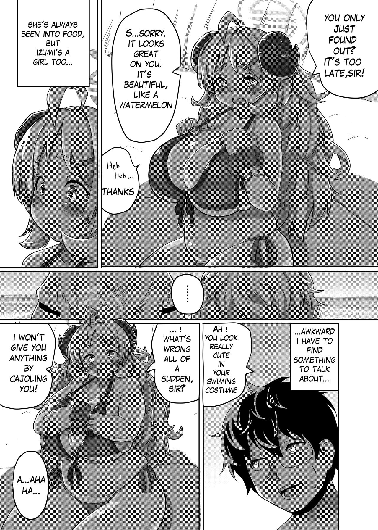 Sensei… watashi mougamandekinai yo…| Sir... I can't hold back anymore... page 8 full