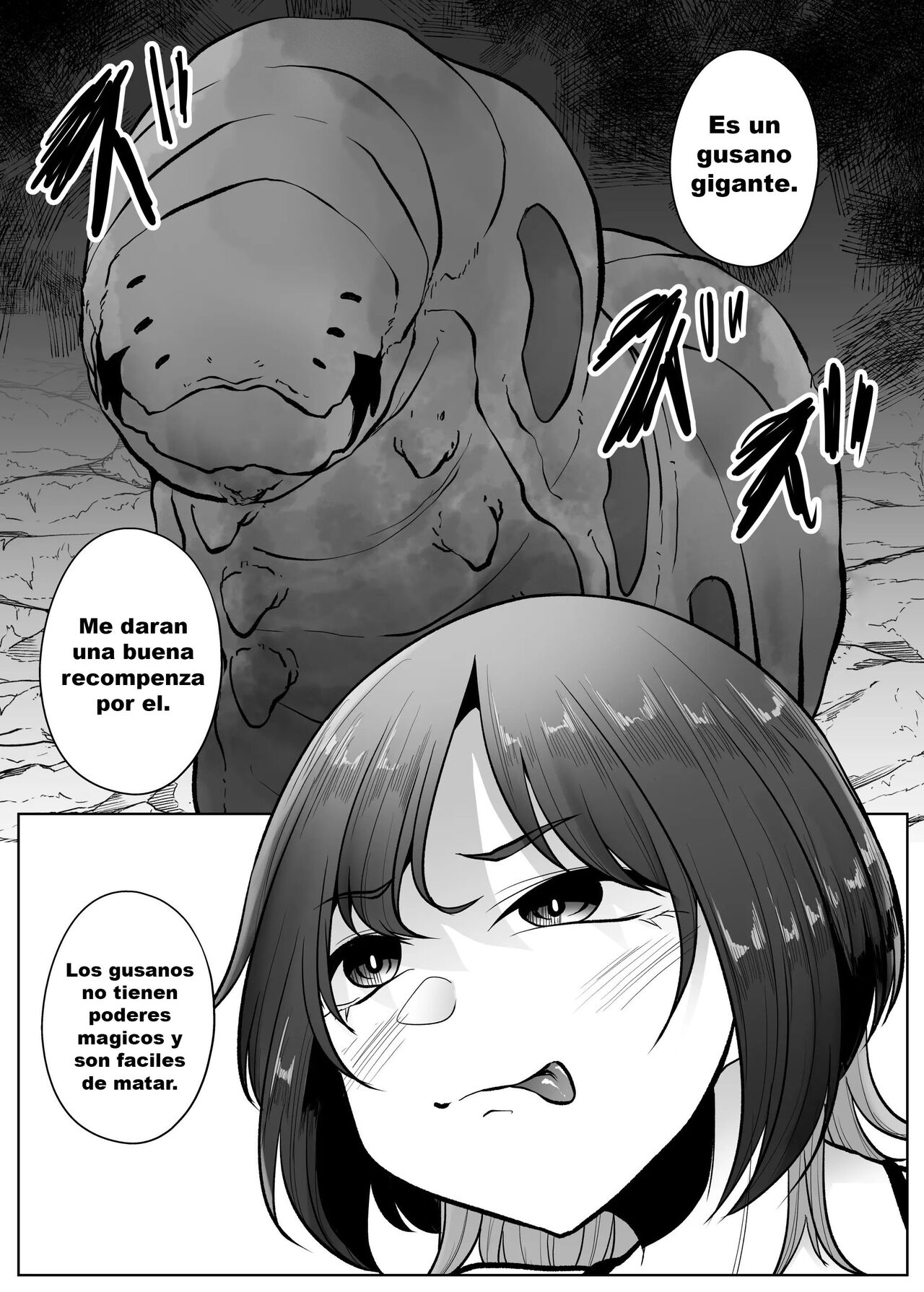 Machuu no Meikyuu Mugen Shoukan no Worm - A Labyrinth with monster bugs 1st STAGE page 7 full