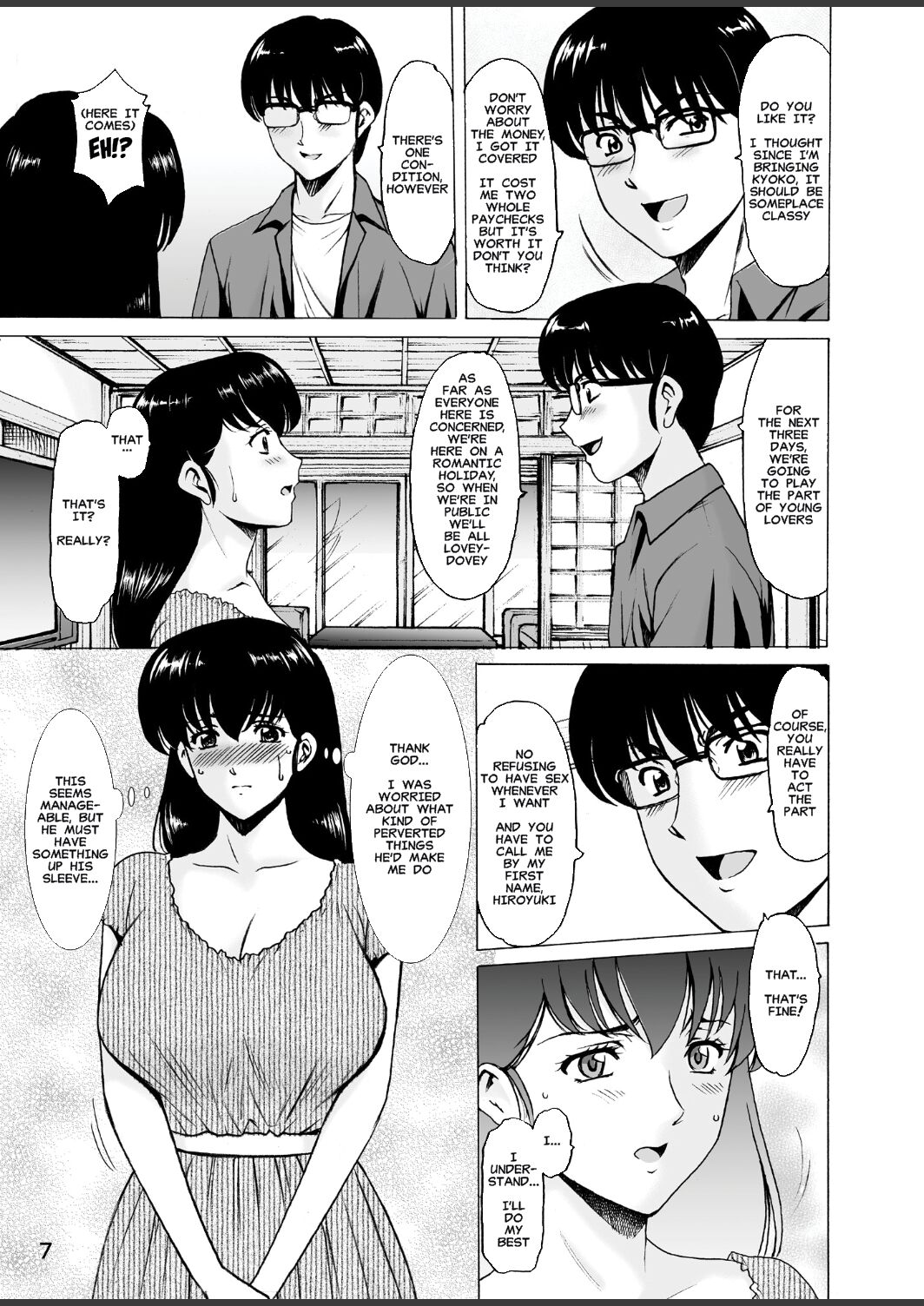 Hitozuma Kanrinin Kyoko 10 | The Perils of Married Manger Kyoko Part 10 page 7 full