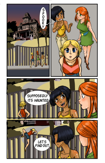 [Pink and Peachy] The Naked Peaches Comic: Vampirella cover