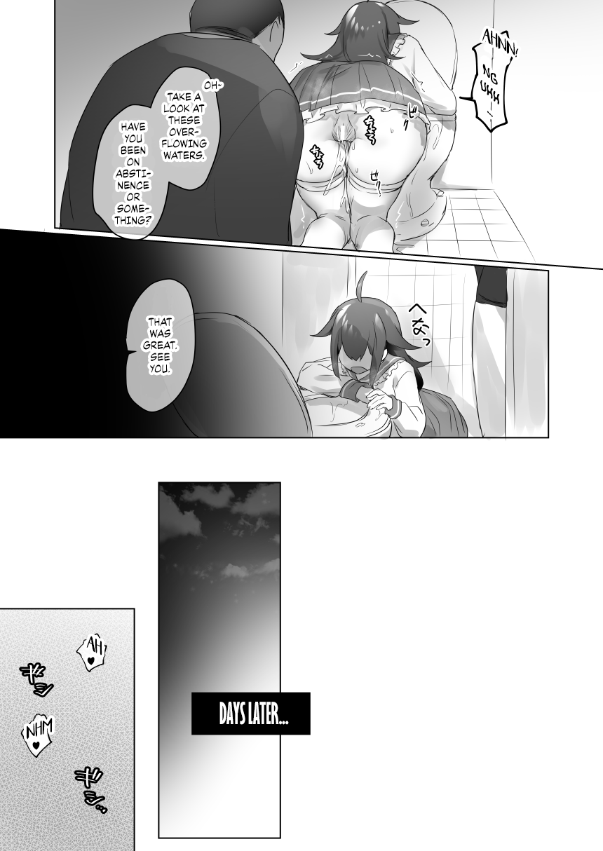 Jotaika shita Mama Machigaete Danshi Toile ni Haittara Hentai ni Tsukamatte Sex-chuu ni Hounyou suru no ga Suki ni Naru TS-ko no Hanashi page 12 full