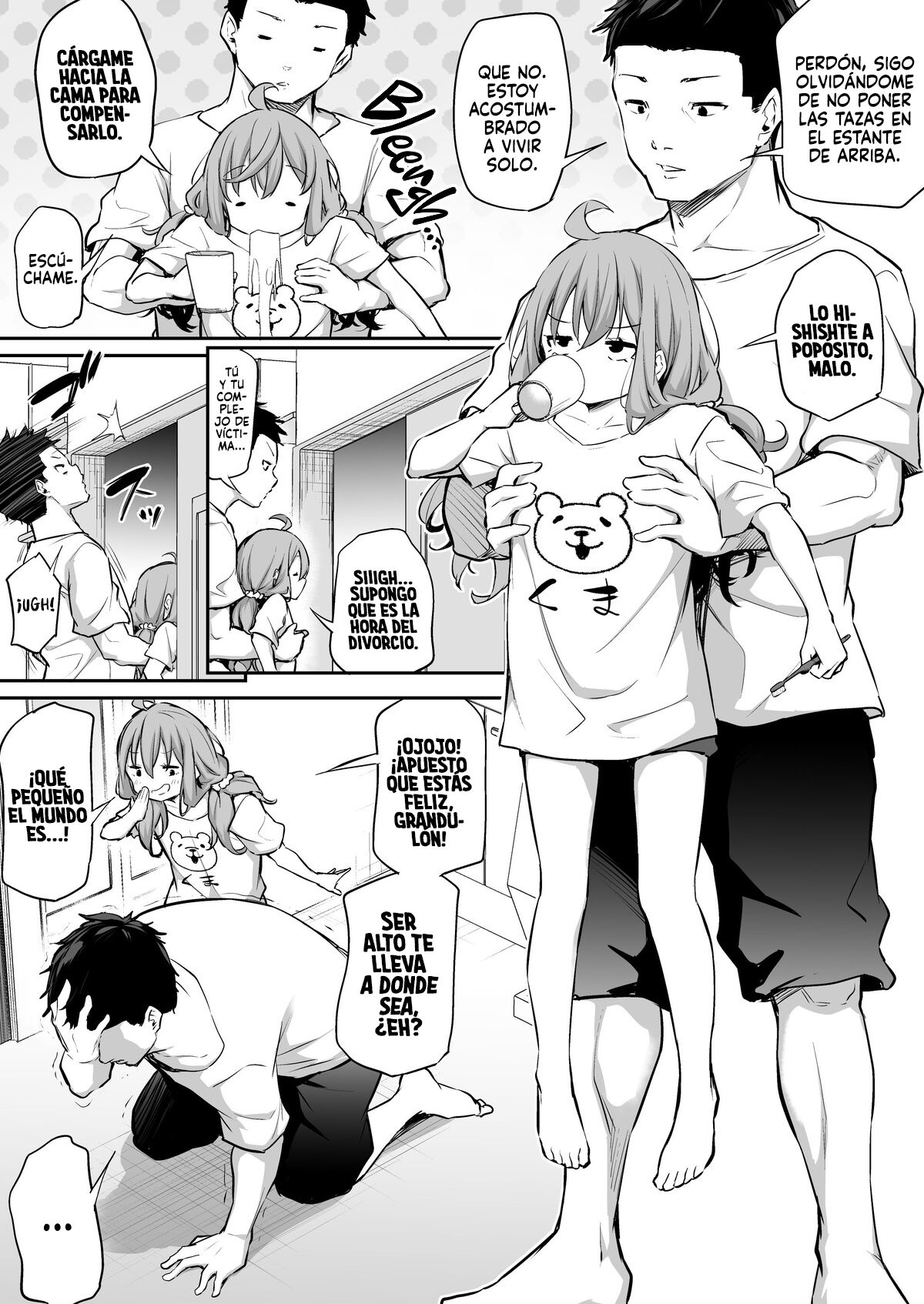 Shinchou-sa Max Fuufu 2 | Pareja con Diferencia de Altura Extrema 2 page 2 full