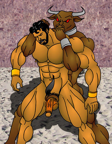 Hercules vs Minotaur page 11 full