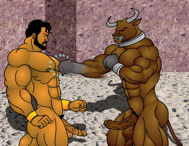 Hercules vs Minotaur page 4 full