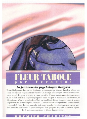 Ferocius - Forbidden flower - Fleur taboue [French] cover