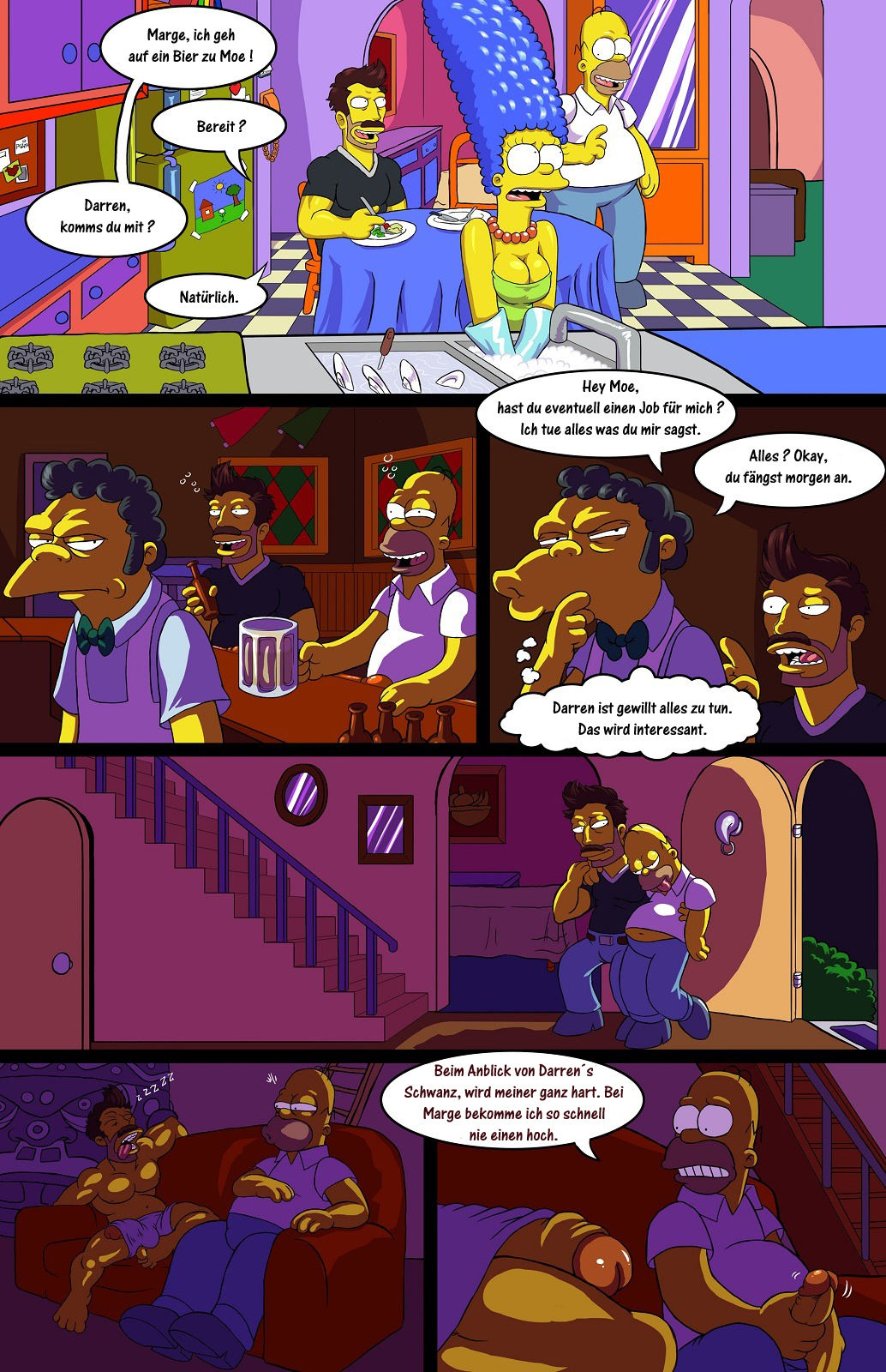 Arabatos - Darren's Adventure - The Simpsons page 6 full
