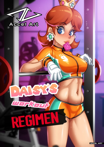 [Accel Art] Waifu Cast - Daisy's workout REGIMEN (Mario Strikers) [Spanish] cover
