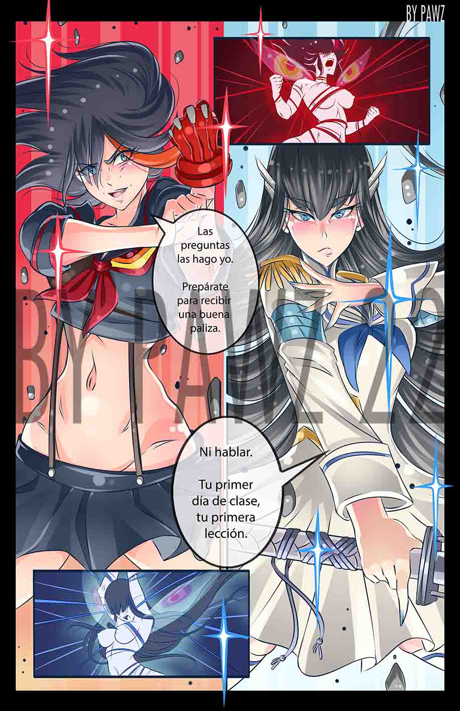 "La chica nueva" Kill la Kill doujinshi page 6 full