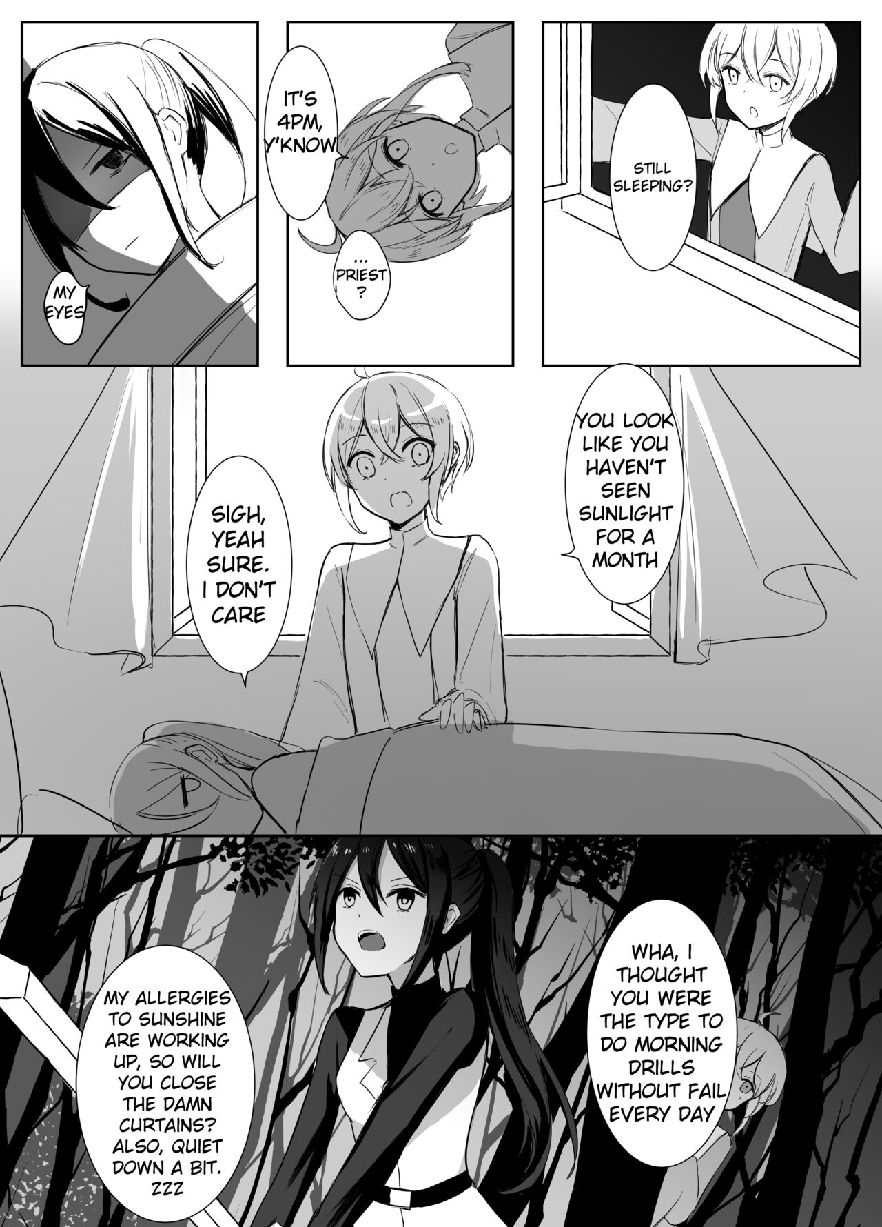 Crestfallen Futanari x Femboy Priest: Prepare to Cum Edition page 11 full