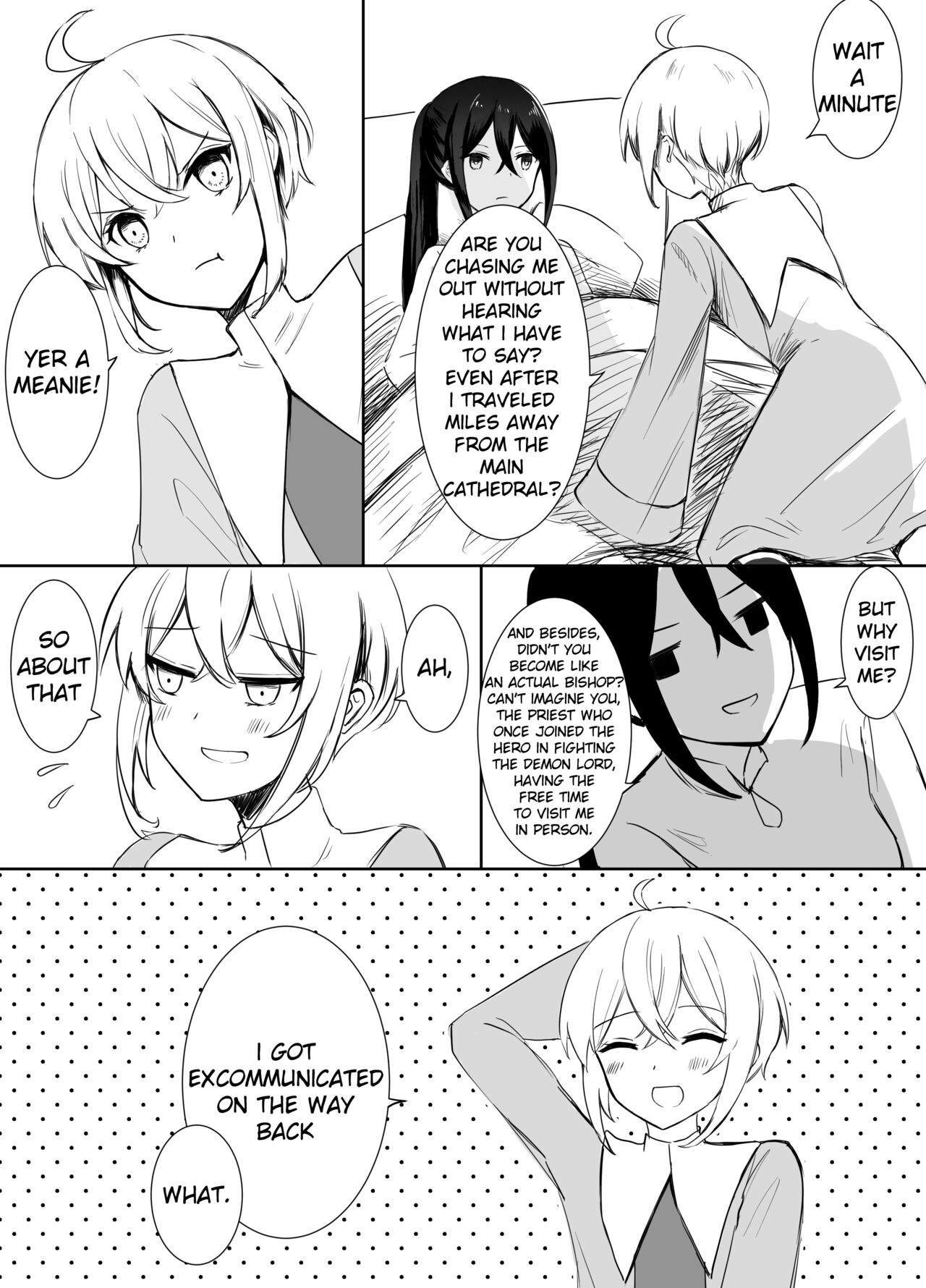 Crestfallen Futanari x Femboy Priest: Prepare to Cum Edition page 12 full