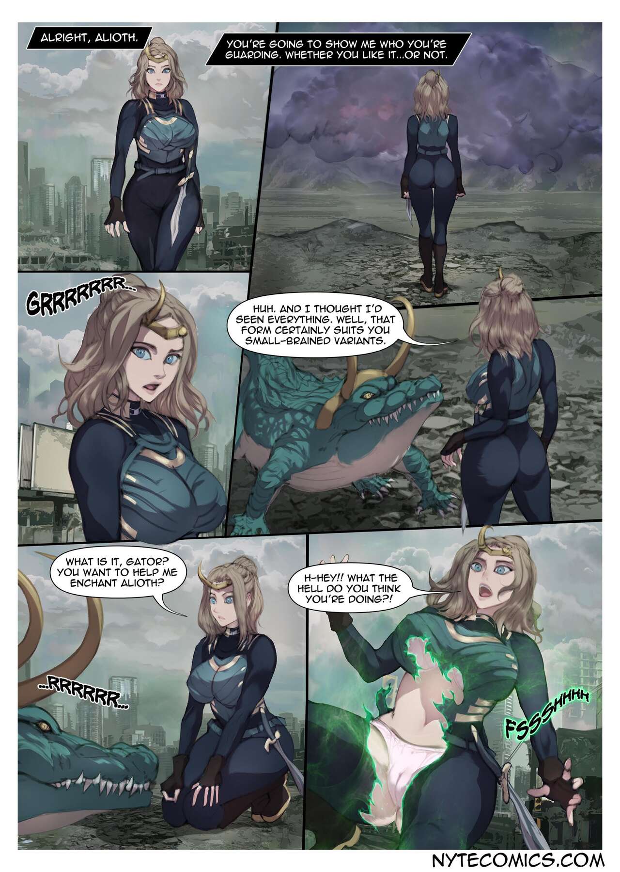 Marvel What If...Sylvie page 3 full
