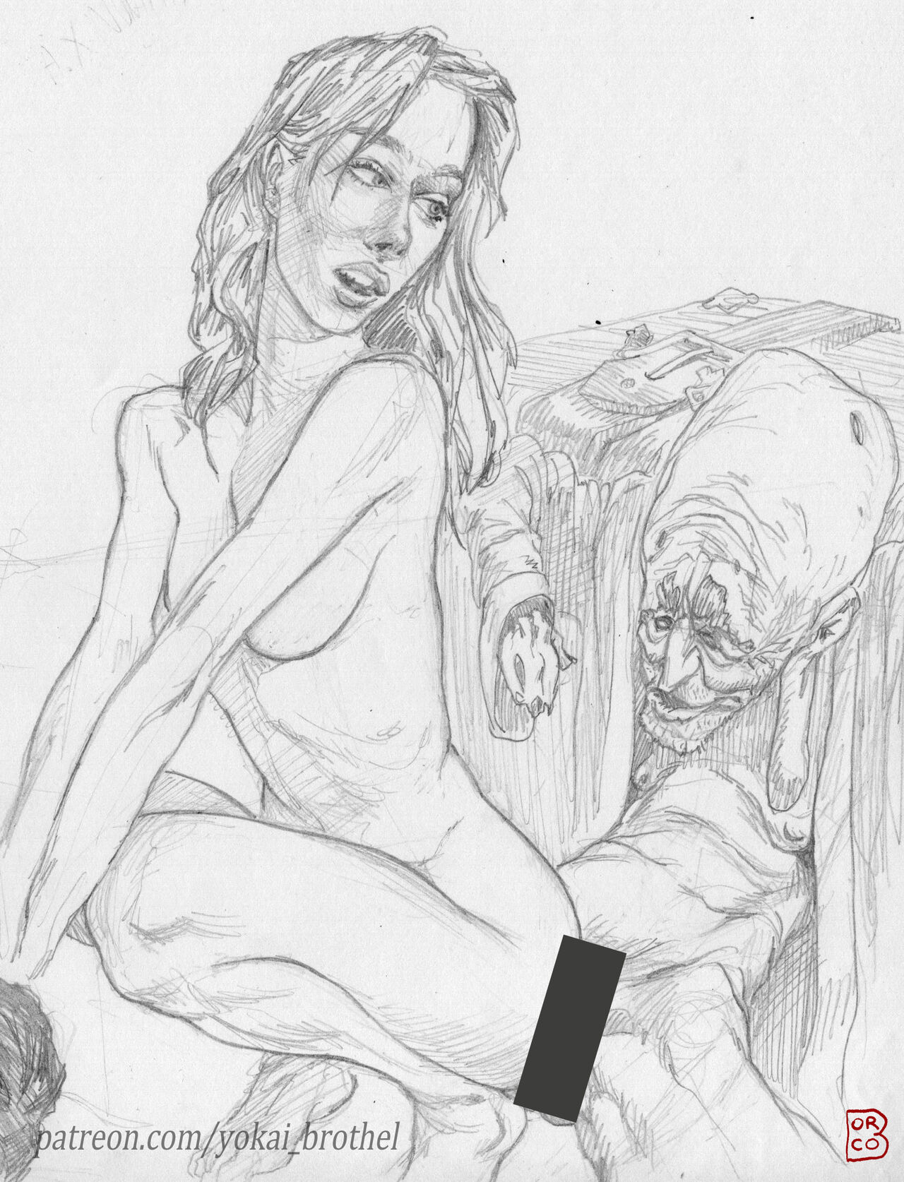 Yokai Brothel - Summer 2023  - Monsters and Young Girls page 5 full