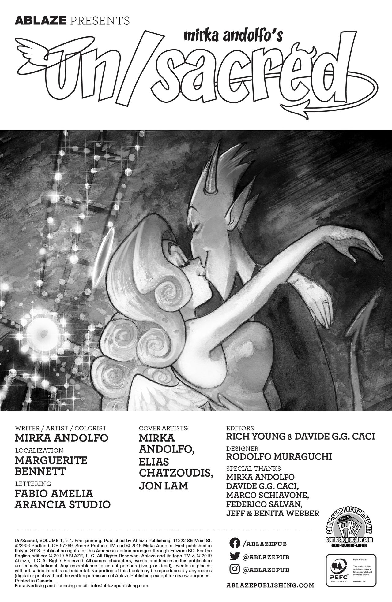 Un/Sacred by Mirka Andolfo Issue 4 of 7 page 2 full
