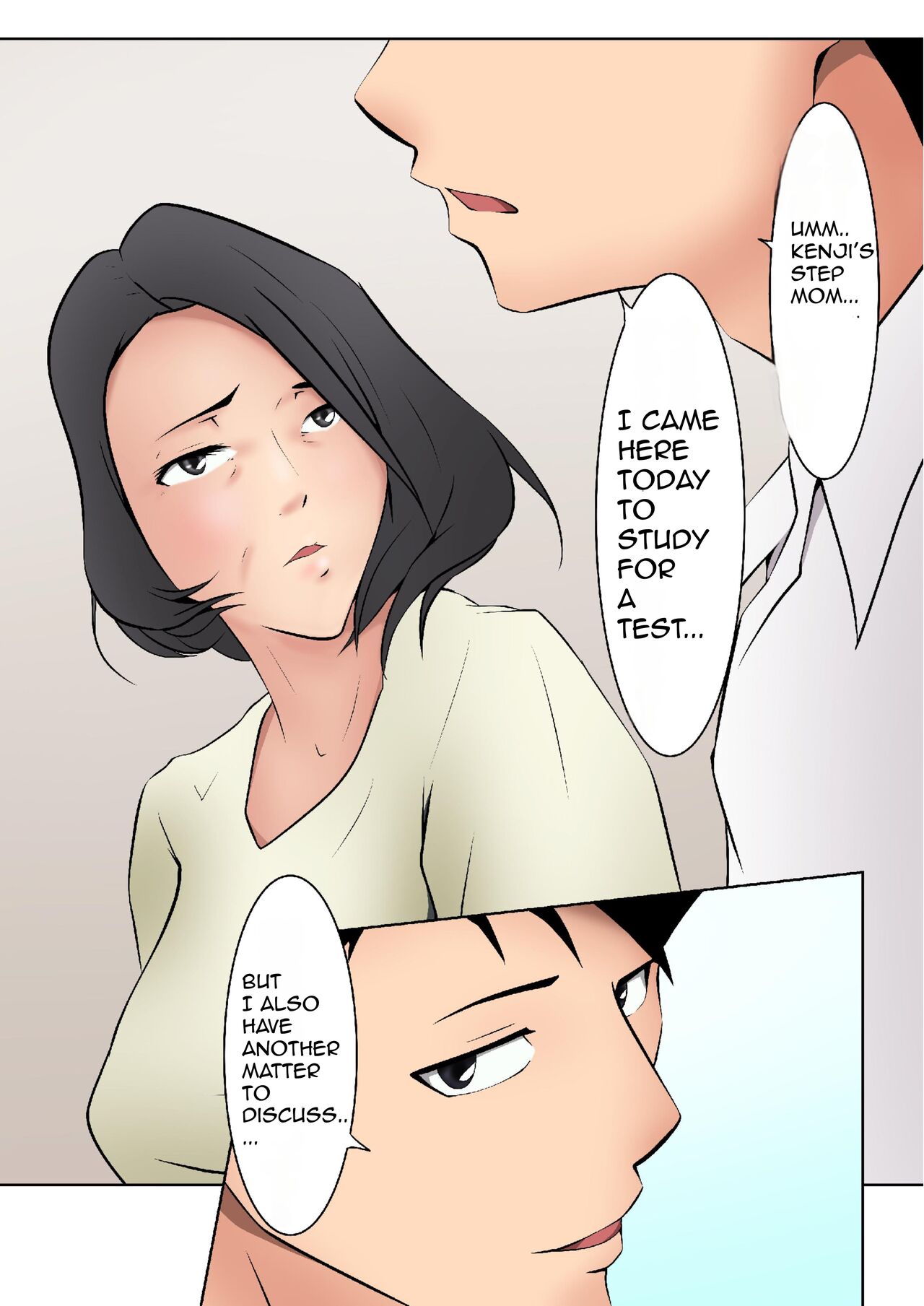 Okaa-san ga Boku no Tomodachi ni | My Step Mom and My Best Friend page 12 full
