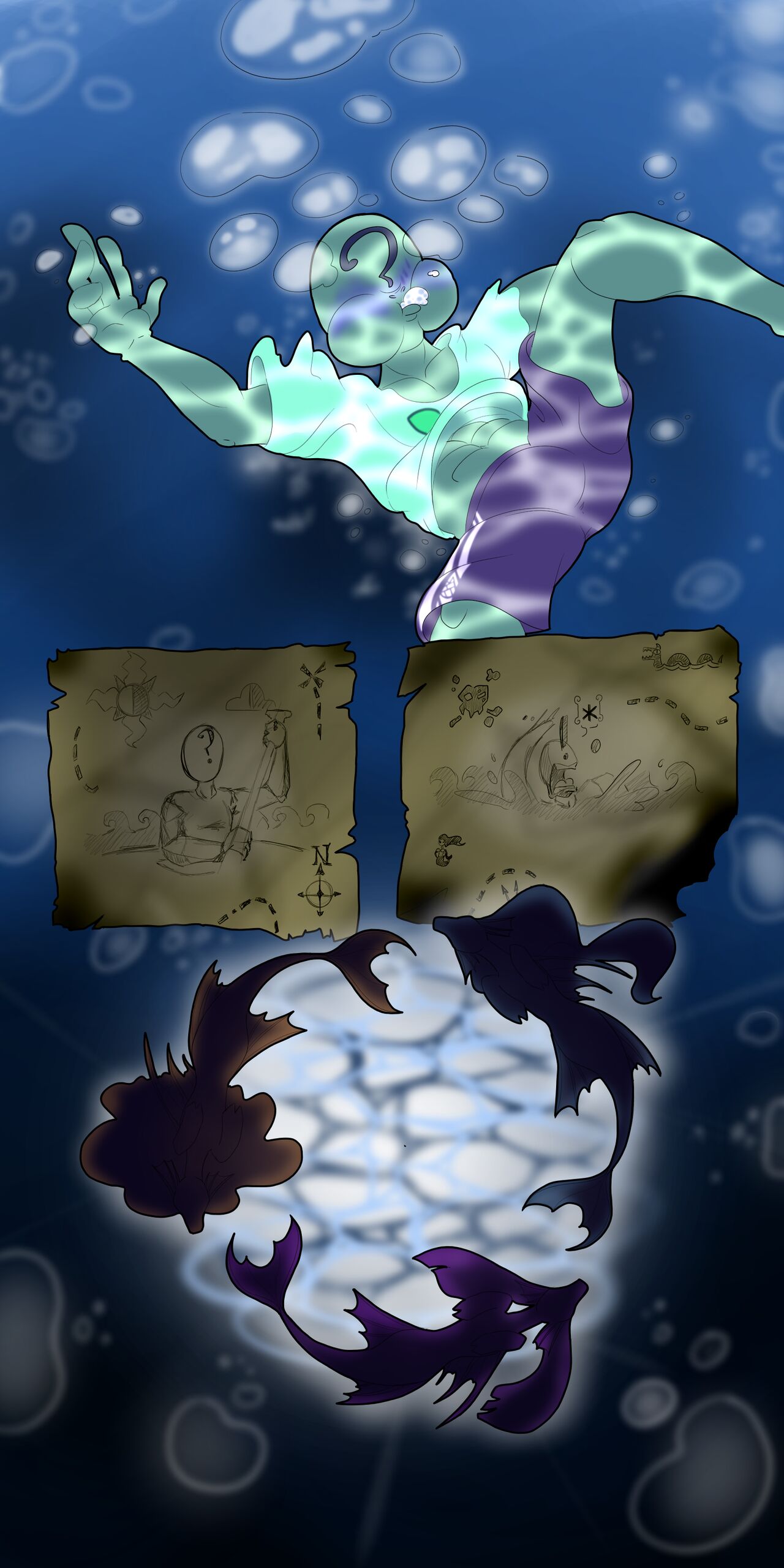 Deep Encounter + Extra page 1 full