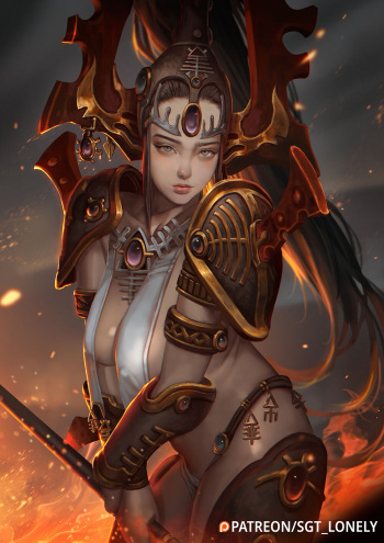 [sgt_lonely] Aeldari (Warhammer 40K) cover