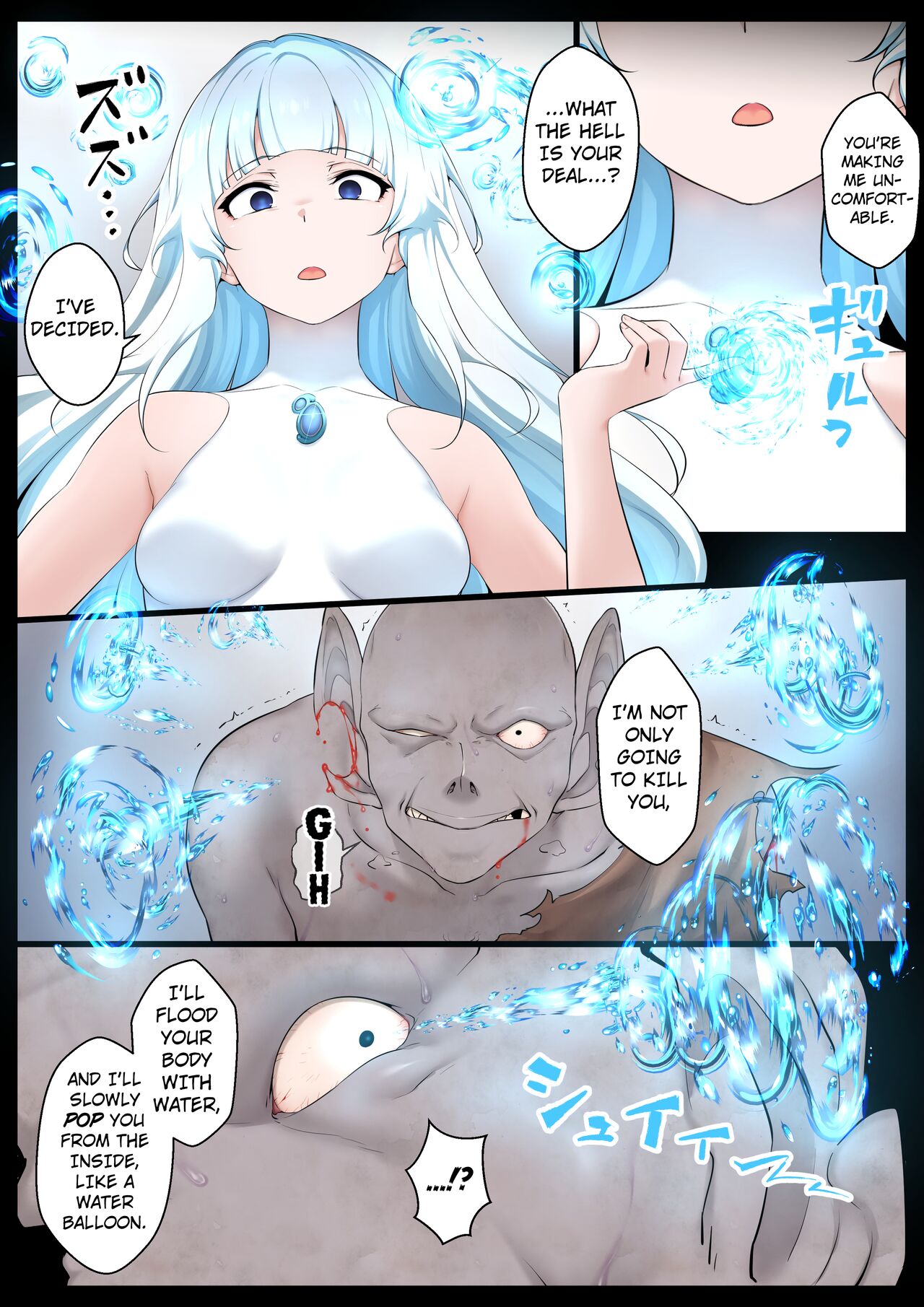 Mizu no Mahou Shoujo VS Slime Kaijin page 11 full